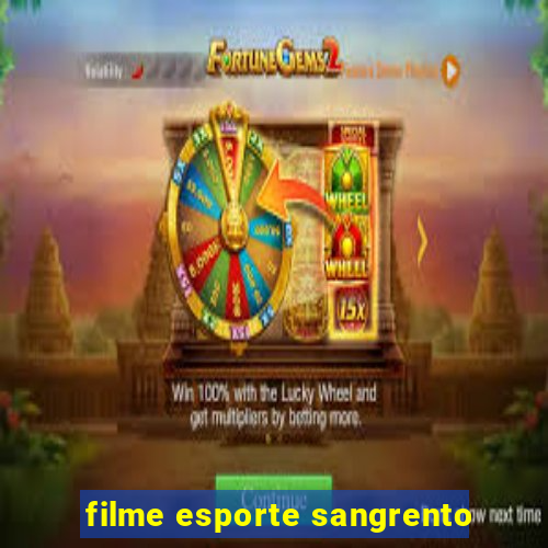 filme esporte sangrento